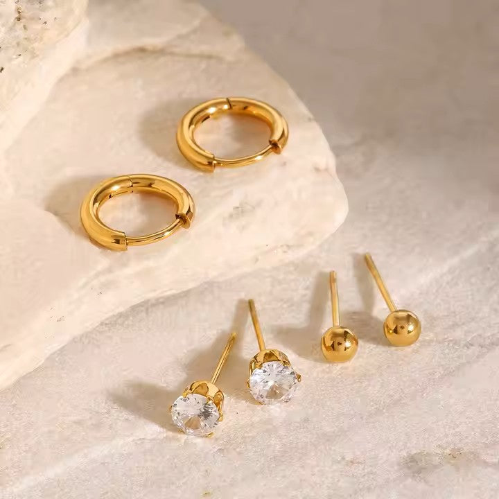 Hoop and Stud Set