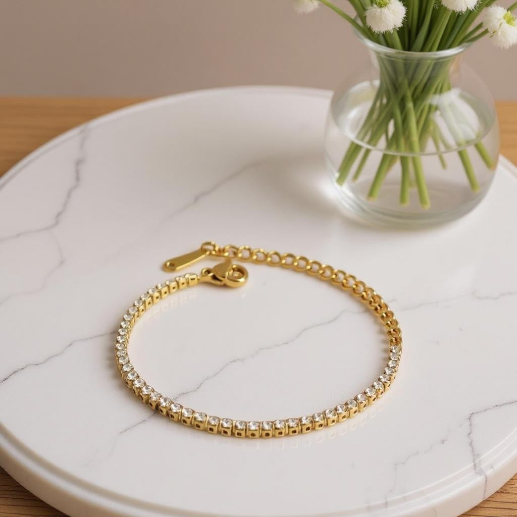 Classic Sparkle Tennis Bracelet