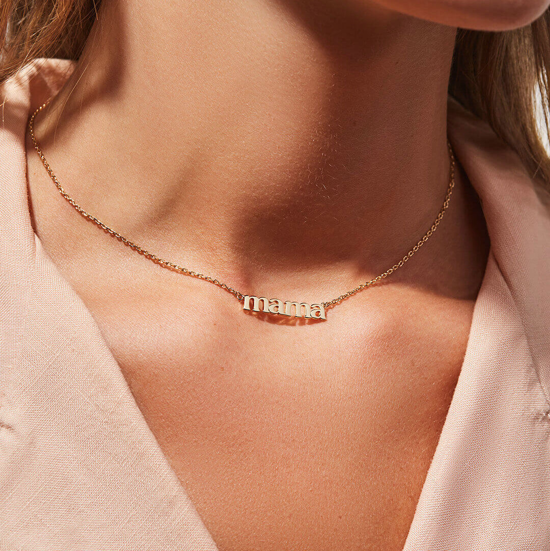 Mama Pendant Necklace