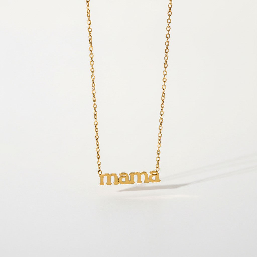 Mama Pendant Necklace