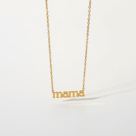 Mama Pendant Necklace