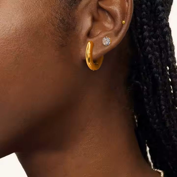 Hoop and Stud Set hover