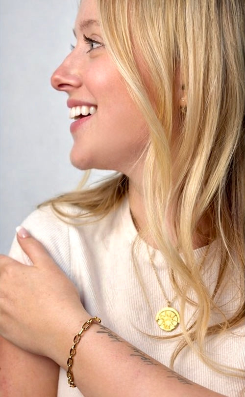 Sunset Moon Necklace