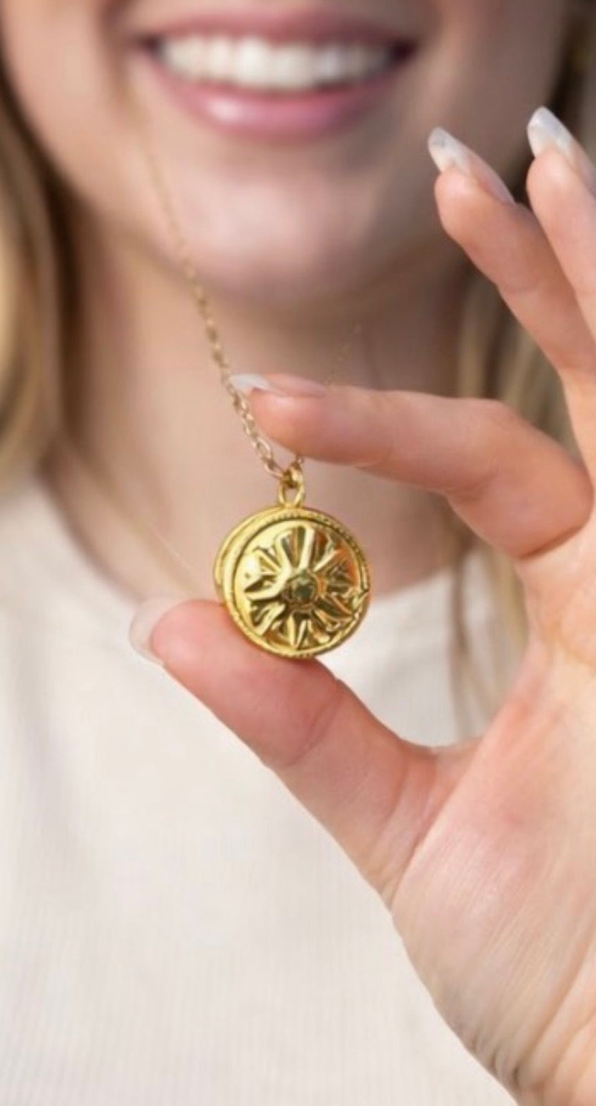 Sunset Moon Necklace