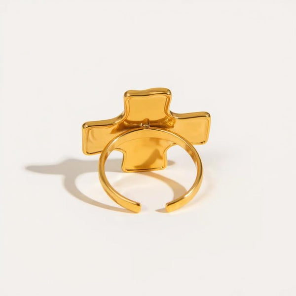 Bold Cross Ring hover