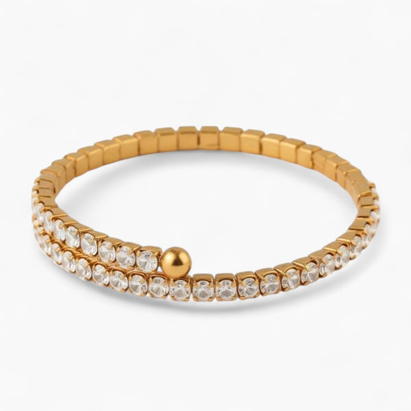 Modern Sparkle Tennis Bracelet