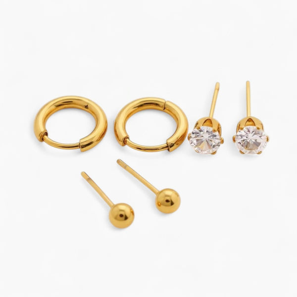 Hoop and Stud Set