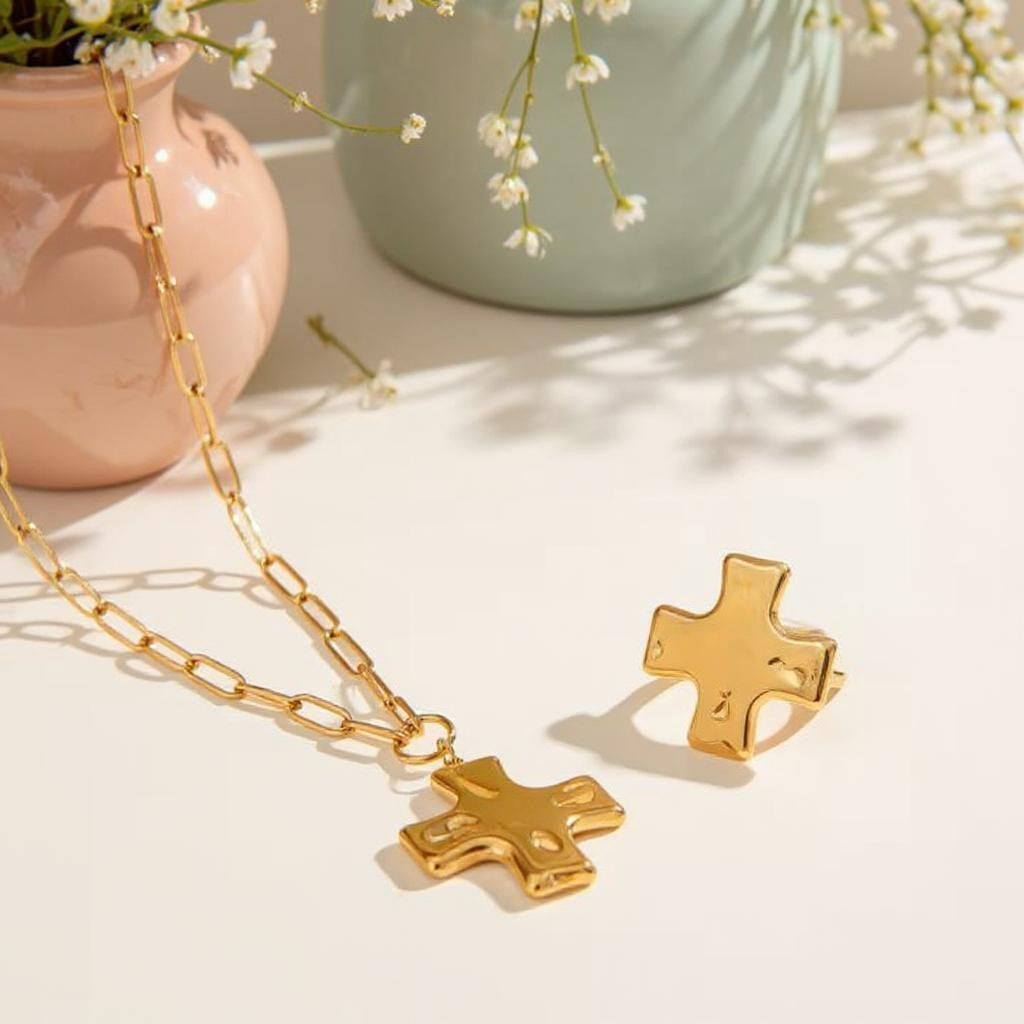 Bold Cross Necklace